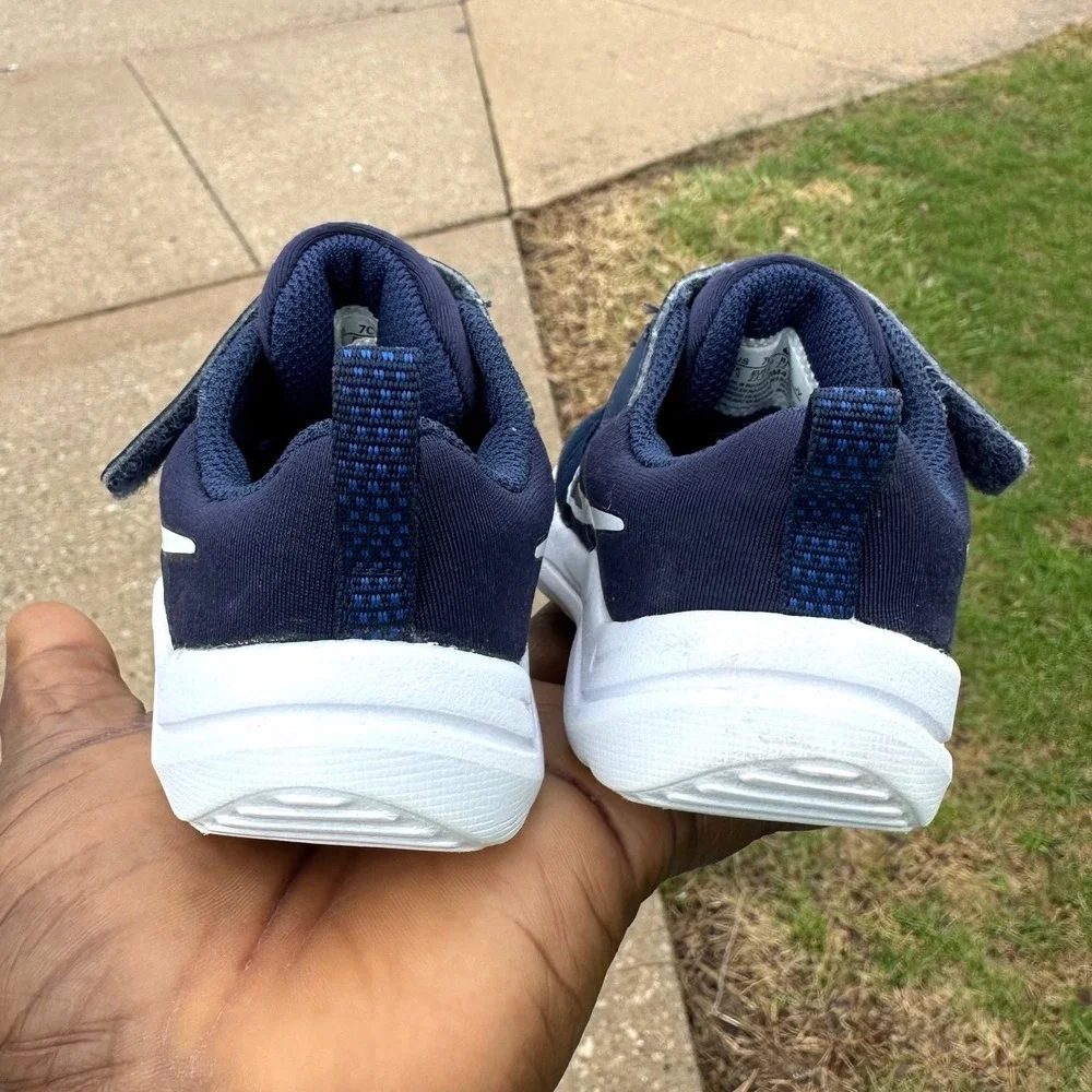 Nike Downshifter 12 Next Nature Toddler Sneakers Size 7 Midnight Navy Blue Shoes